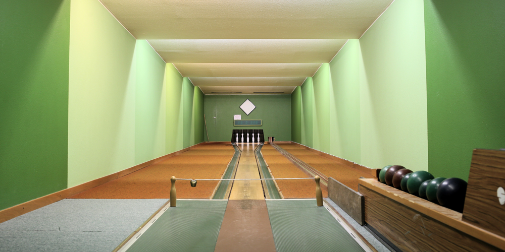 Die Kegelbahn im St. Vincenz-Altenzentrum.